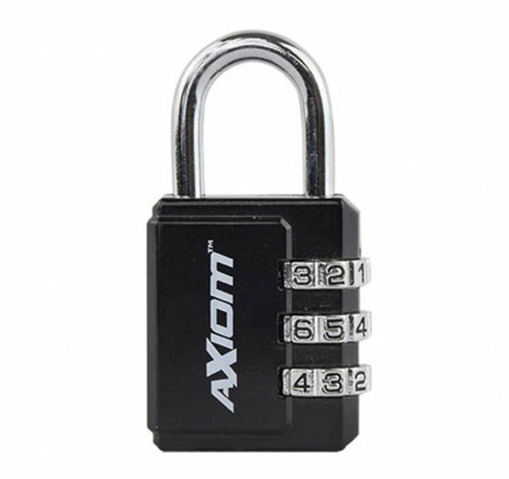 Axiom Hard Shackle Luggage Combination Lock